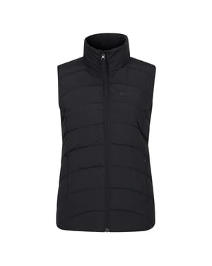 Mountain Warehouse Dames/Dames Opal Gewatteerd Gilet (Zwart)