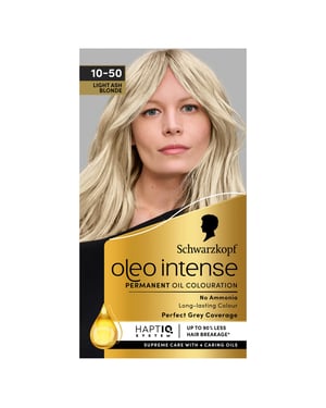 Oleo Intense Permanent Oil Colour Hair Dye, - 10-50 Ash Blonde