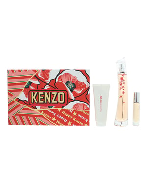 Kenzo Flower Ikebana Sakura Eau de Parfum 75ml, Eau de Parfum 10ml + Body Lotion 75ml