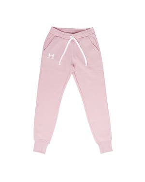 Damunder Armour UA Rival Fleece Joggers i Rosa