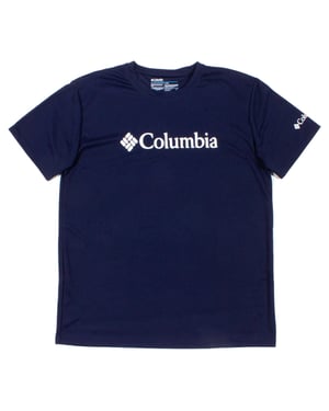 Columbia Navy Tech Trail Graphic T-Shirt