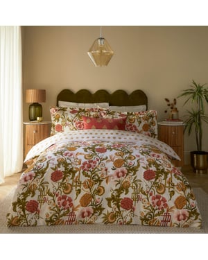 Seventy Three Ishana Floral Duvet Cover Set