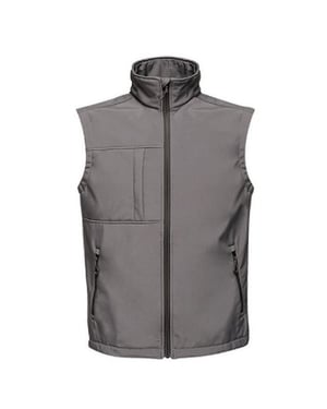 Regatta Heren Achthoek II Drukbare Soft Shell Bodywarmer (Afdichting Grijs/Zwart)