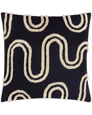 Heya Home Archie Tufted Polyester Filled Cushion