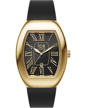 Ice Watch Ice Boliday - Dome - Metaal - Zwart Goud Dames Zwarte Horloge 024048