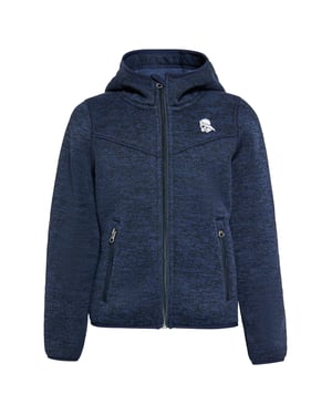 Schmuddelwedda Gebreide fleeceblouse jongens (kinderen) marine gem
