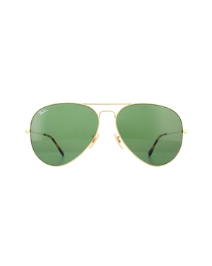 Ray-Ban Aviator Mens Gold Gray Gravient Aviator RB3025 Zonnebril