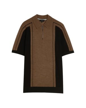 Ted Baker Jesty Mens Tan Polo Shirt