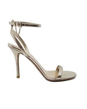 Valentino leren sandalen met hak