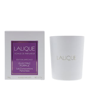 Lalique Electric Purple Candle 190g
