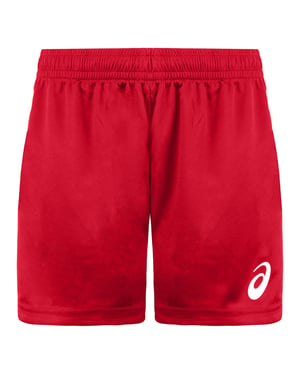 Asics Logo Heren Zwart/Rood Korte Broek