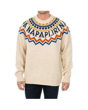 Men's long-sleeved round neck sweater NP000IZSN