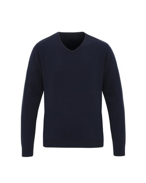 Premier Mens Essential Acrylic V Neck Sweatshirt (Navy)