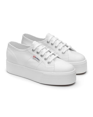 Superga Womens/Ladies 2790 Linea Up Down Trainers (White)