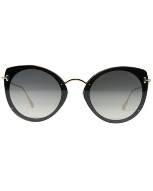 Tom Ford Jess FT0683 01B Rose Gold Sunglasses