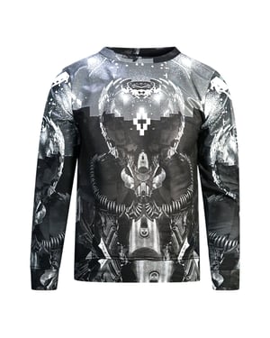 Marcelo Burlon Graphic Motif Black Jumper