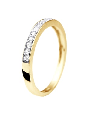 DIADEMA - Ring - Prestige Jewelery - Diamanter - Gult guld