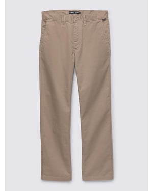 VANS Heren Authentic Chino Relaxed Broek in Desert Taupe
