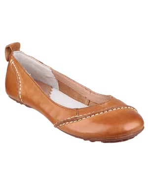 Hush Puppies Womens/Ladies Janessa Slip On Pumps (Tan)