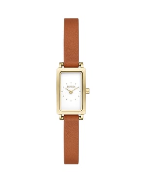 Skagen Micro Hagen Dames Horloge Bruin SKW3149