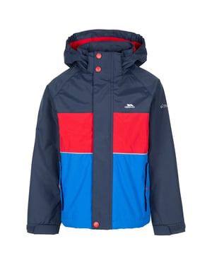Trespass Childrens/Kids Ocean Waterproof Jacket (Navy)