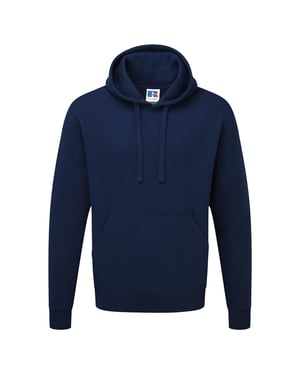 Russell Mens Authentic Hooded Sweatshirt / Hoodie (Franska flottan)