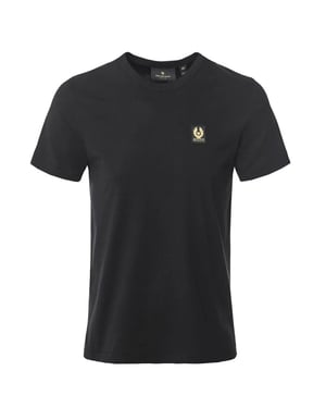 Belstaff Mens Cotton Logo T-shirt Navy