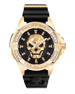 Philipp Plein The $kull Genderless Unisex Horloge Zwart PWNAA0122