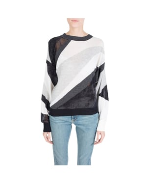 DIESEL M BLANCA 0CANZ Womens Sweater Pullover Tops
