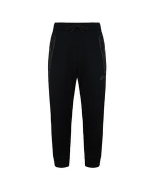 Nike Standard Fit Stretch Waist Logo Black Mens Track Pants CU4502 010