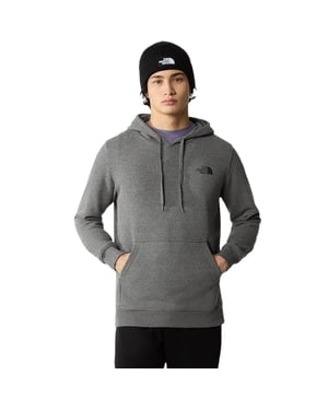 The North Face Mens Simple Dome Hoodie Grey