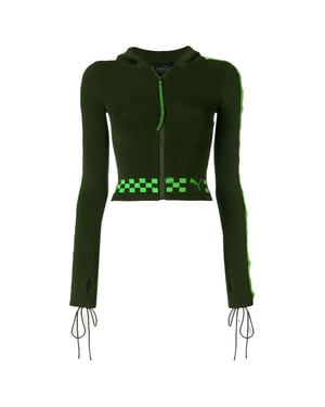 Puma x Rihanna Fenty Zip Up Green Damtröjor med snörning 577245 02