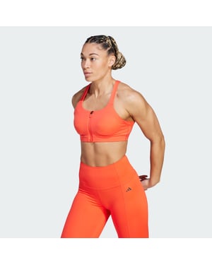 TLRD Impact Luxe High-Support Zip Bra