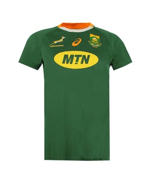 Asics Springboks Zuid-Afrika Rugby Womens T-shirt