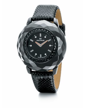 Folli Follie Ladies Watch  Quartz  black