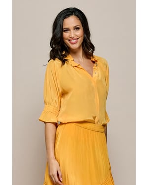 Tara Blouse Warmgeel