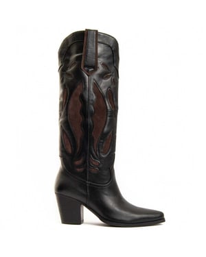 Montevita Heel Boot Tejan5 In Black