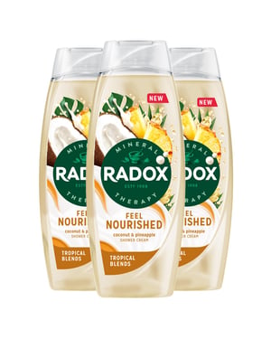 Mineral Therapy Feel Nourished 'Shower Cream' 450ml 3pk