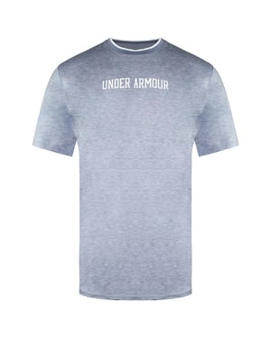 Under Armour Loose Fit Korte Mouw Crew Blauw Heren Recover T-shirt 1361756 420