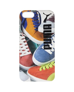 Puma Bytes Suede Graphic Multicoloured iPhone 5 Hard Phone Case 052721 01