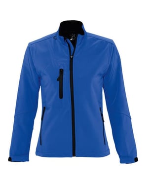 SOLS Dames/dames Roxy Soft Shell Jacket (ademend, winddicht en waterbestendig) (Koningsblauw)