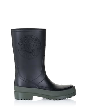 Dior rubberen laarzen zwart