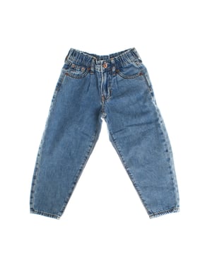 High-waisted barrel jeans 725740 for girls