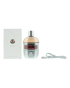 Moncler Pour Femme Refilable With Led Screen Eau De Parfum 150ml Spray For Her