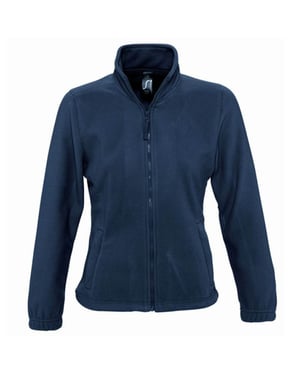 SOLS Dames/dames North Full Zip Fleece Jacket (Marine)