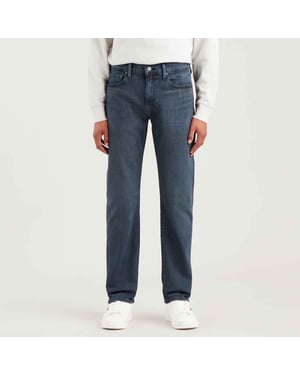 Men's Levis 502 Tapered Richmond Blue Black Jeans in black blue