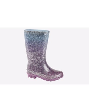 Stormwells Betsy Glitter Wellington Girls