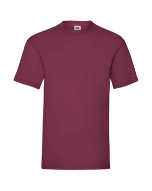 Fruit of the Loom Heren Valueweight T-Shirt (Bourgondië)