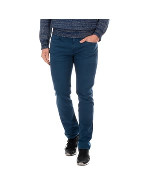 Lång jeans för män med tyg som andas 5P3906