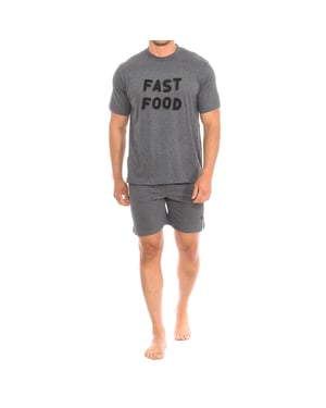 Men's short-sleeved and round neck pajamas KL30000